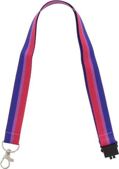 Zac's Alter Ego Sleutelkoord/Lanyard Bisexual Multicolours