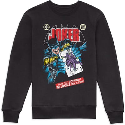 Joker Look Out Gotham Sweatshirt - Black - S - Zwart