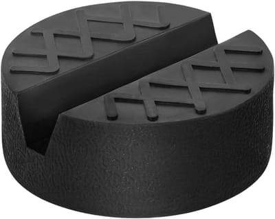 Rubber Ratchet Pad Universele Steun voor Auto Jacks - Gegraveerde Auto Jack Steun Geschikt voor Auto's tot 3 Ton, Duurzaam en Versterkt
