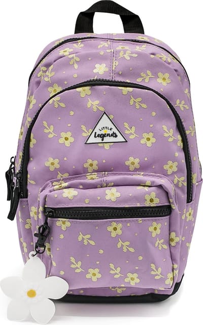 LITTLE LEGENDS BACKPACK S LILA FLOWER