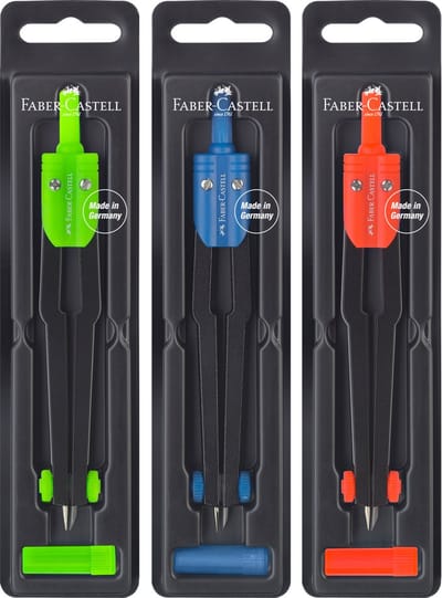 Kompas Faber-Castell Multicolour 5 Stuks