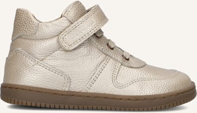 Develab 44333 Sneakers Unisex - Leren Sneaker - Goud - Maat 23