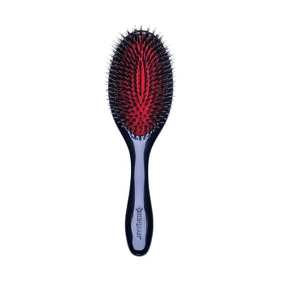 Denman Borstel D81 Medium Platte Borstel - echt & nylon haar
