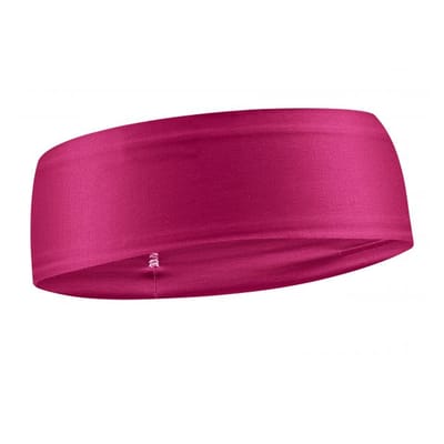 Nike Dri-FIT hoofdband (Levendig Roze/Wit)