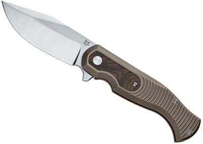 Fox Eastwood Zakmes Tiger Titanium Zebrawood
