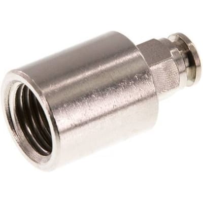 4mm x G1/4'' Messing Insteekfitting Binnendraad FKM [2 Stuks]