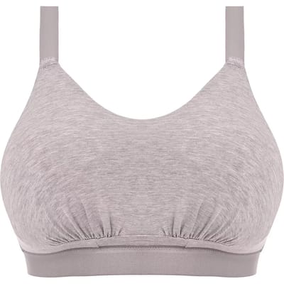 Elomi Downtime Grote Maten Bralette - Grey Marl
