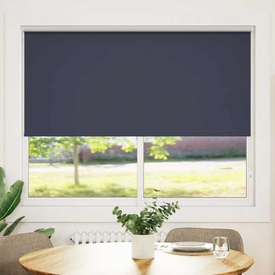 vidaXL - Rolgordijn - verduisterend - 144,4 - x - 175 - cm - stofbreedte - 140 - cm - marine