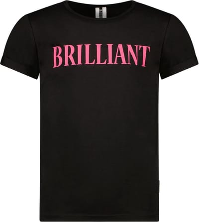 B.Nosy - T-Shirt - Black - Maat 116