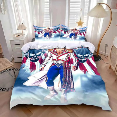 Nieuwe Cody Rhodes American Nightmare Beddengoed Set Eenpersoons Twin Volledig Queen King Maat Bed Set Volwassene Kind Slaapkamer Dekbedovertrek Sets Anime 155x220cm 3pcs