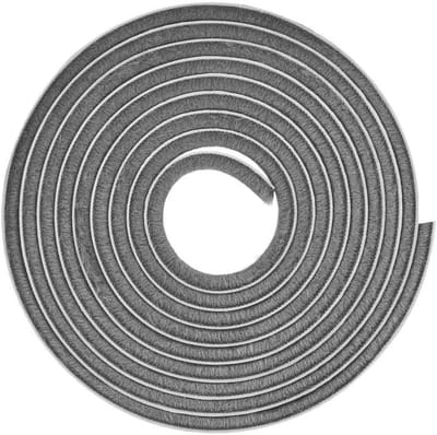 Deurafdichting Borstelafdichting - Insectenbescherming en Tochtstopper voor Deuren en Raam 4,8 mm x 10 mm x 10 m