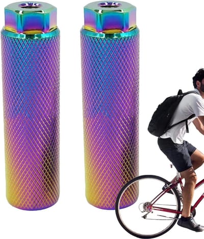 Fiets Pedaalverlengers - Passagiers Steunen - Extra Comfort - Eenvoudige Montage - 9mm Diameter - Gekleurd