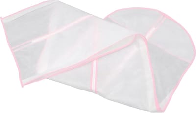 Kledinghoes - Beschermhoes Jurk - Kleding Opbergen - Ritssluiting Ademend - 180 cm Lengte - Roze