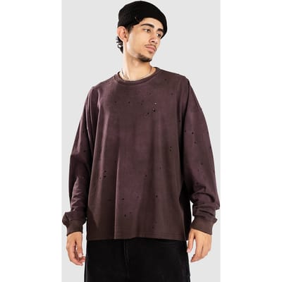 Ninth Hall Fundamental Aged Washed Longsleeve bruin
