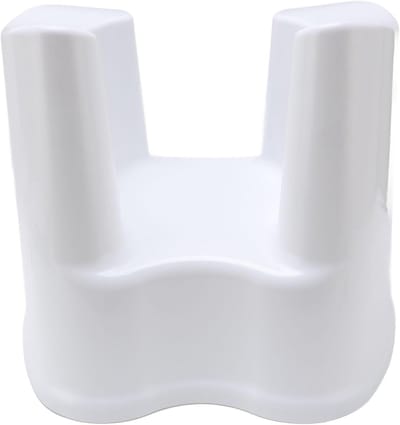 Douchestoel Kruk - Bad Zitbank - Veilig Douchen - Antislip Ontwerp - Verdikt Plastic - Wit