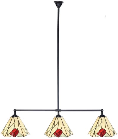 Tiffany T-lamp 3 lichts Tulip - Art Deco Trade