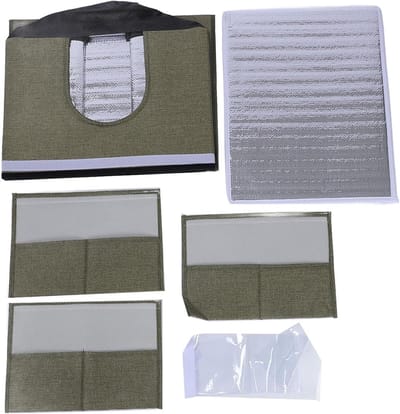 Kattenkoeler - Koelplek - Zomerse verkoeling - Inclusief koelelementen - 50x35.5x39cm - Groen