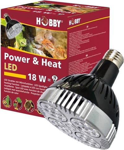 Hobby Power & Heat LED terrariumspot voor reptielen 18 Watt