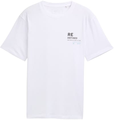 Tom Tailor Denim - T-shirt met print - Maat XS - White