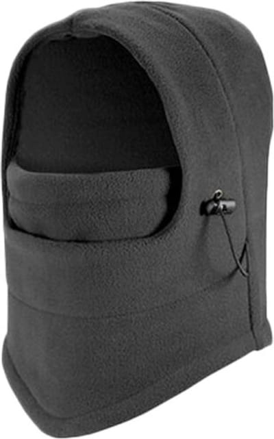 Fleece Bivakmuts - Wintermuts - Motormasker - Balaclava - Wintersport - Unisex - Grijs