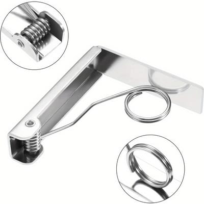 Pinces pour nappe - Pinces de fixation à grip élastique, antidérapantes et coupe-vent pour la maison, l'extérieur et les restaurants, sans électricité