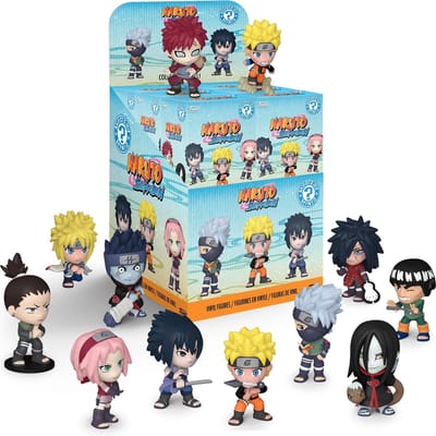 Naruto Shippuden - Funko - Mystery Mini Figure - 5 cm - 1 Willekeurige Surprise figuur box -