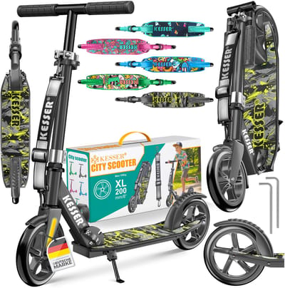 KESSER® Stuntstep - Kinderstep - Step voor Kinderen en Volwassenen tot 100kg en 185cm lang