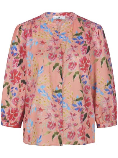 Blouse Van Peter Hahn rood