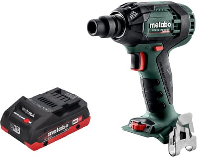 Metabo SSW 18 LTX 300 BL accu-slagmoersleutel 18 V 300 Nm 1/2" borstelloos + 1x LiHD accu 4,0 Ah - zonder oplader