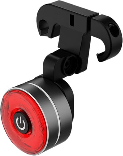 Slim achterlicht voor fiets met automatische sensor - USB oplaadbaar en waterdicht remlicht voor veilig nachtrijden