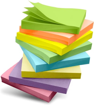 Zelfklevende Notities - Memo Blokjes - Notities Maken - Super Sterke Kleefkracht - 8 Pads 100 Vel - Pastel Kleuren