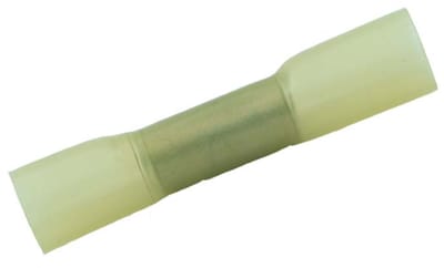 PRO-TIE® - Stootverbinder met Krimpkous met Lijm 4-6 Geel (Zak 100 stuks) - PRO-TIE
