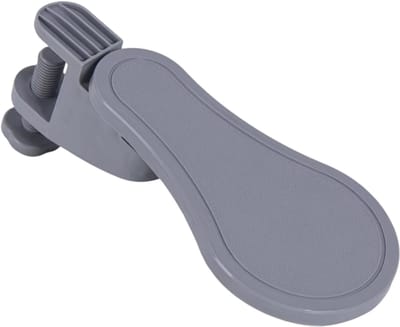 Verstelbare Ergonomische Bureau Armsteun – Computer Bureau Extensie met Polssteun voor Toetsenbord – Desktop Arm Support & Bureau Accessoire - Grijs