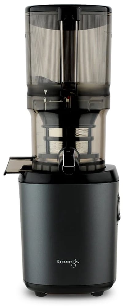 Kuvings AUTO6 - Slowjuicer - Juicer - Groenten en Fruitpers - Zwart/ Gun metal