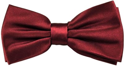 Vlinderdas - Strik - Smoking strik - Satijn - Vlinderstrik - Voorgestrikt - Das - Smoking strikje - Bow tie - Glanzend - Nette kleding - Rood - Jonyx
