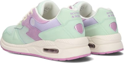 Scotch & Soda Casey Lage sneakers - Dames - Groen - Maat 37