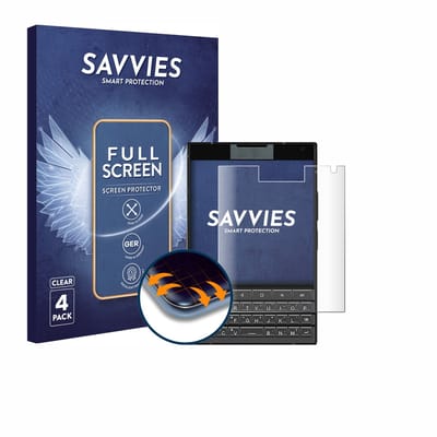 Savvies - Screenprotector voor Unihertz Titan 2 - Folie Beschermfolie transparant volledig dekking 4 Stuks