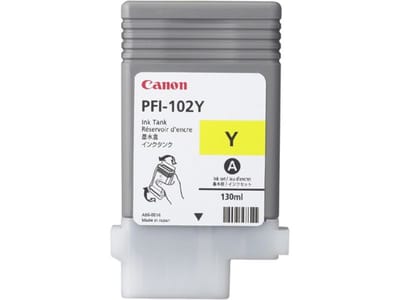 Canon PFI-102Y inktcartridge geel (origineel)