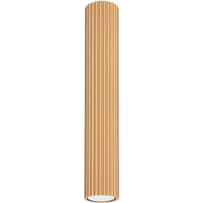 Sollux Lighting Plafondlamp Karbon - GU10 - gouden - aluminium - 40x6.5x6.5cm