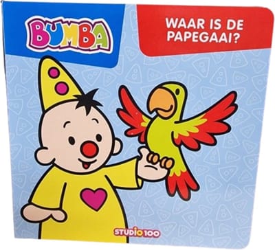 Bumba Waar is de papegaai boek - 14 pagina's
