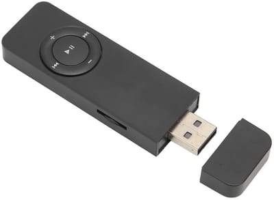 Allecto - MP3-speler - Draagbare Muziekspeler - Lange Levensduur van de Batterij - Zwart - Ondersteuning tot 64 GB - Lossless-geluid - Geschikt voo...