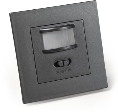 LX-23 Inbouw IR bewegingsmelder - Bewegingssensor 160° - Bewegingsdetector 500W - LED geschikt - Antraciet