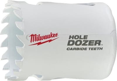 Milwaukee Hole Dozer Gatzaag met Carbide-tanden TCT Hole Dozer Gatzaag 38 mm - 1 st - 49560713