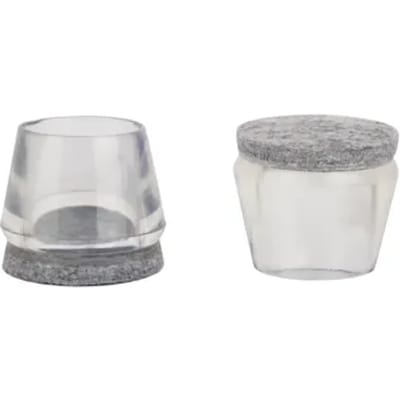Fix-o-moll Pootdoppen Vilt Flex Transparant 25-28 4 St