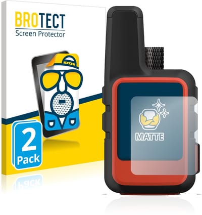 BROTECT - Screenprotector voor Garmin inReach Mini 2 - Folie Beschermfolie matte 2 Stuks