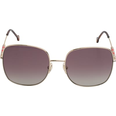 Carolina Herrera CH 0035/S Gold 59/19/145 WOMAN Zonnebrillen