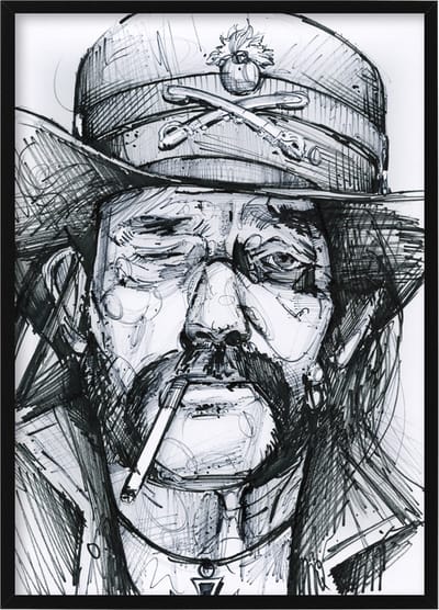 Lemmy Kilmister - poster - 30 x 40 cm