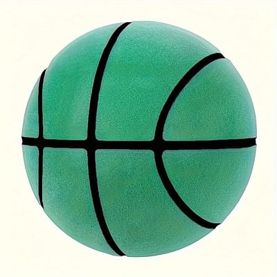 Stille 7 Inch Silent Basketbal - Zeer elastisch PU-materiaal voor binnenspelen, perfect cadeau voor Kerstmis, Thanksgiving, Halloween en verjaardagen