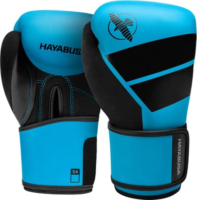 Hayabusa S4 Jeugd Bokshandschoenen - Cyaanblauw 6 oz