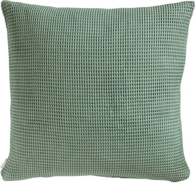 Heckettlane Wafel Kussensloop - Groen - 80x80cm - Groen
